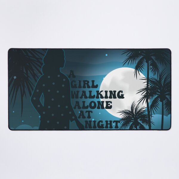 Item preview, A Girl Walking Alone At Night designed and sold by designerpriti.