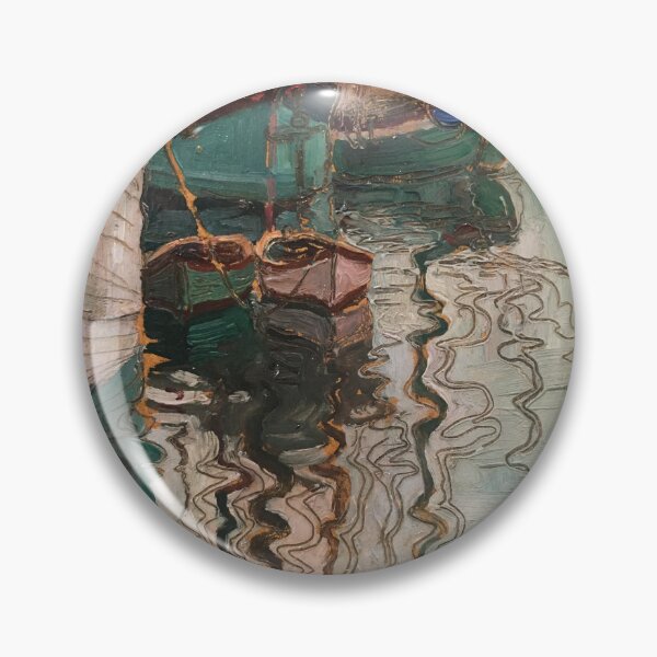 Item preview, HD. The Harbor in Trieste, by Egon Schiele designed and sold by MINDTHECHERRY.