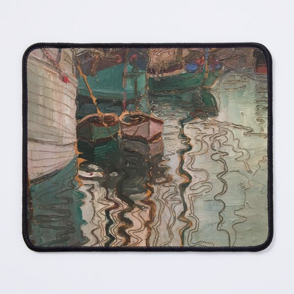 Item preview, HD. The Harbor in Trieste, by Egon Schiele designed and sold by MINDTHECHERRY.