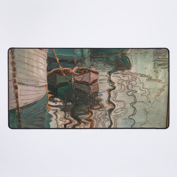 Item preview, HD. The Harbor in Trieste, by Egon Schiele designed and sold by MINDTHECHERRY.