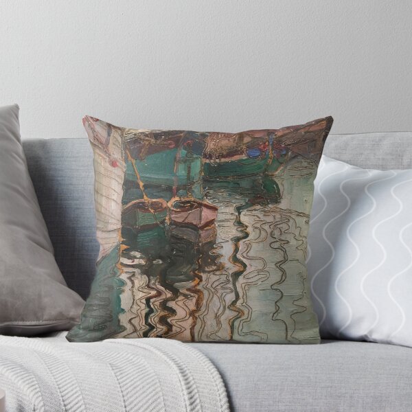 Item preview, HD. The Harbor in Trieste, by Egon Schiele designed and sold by MINDTHECHERRY.