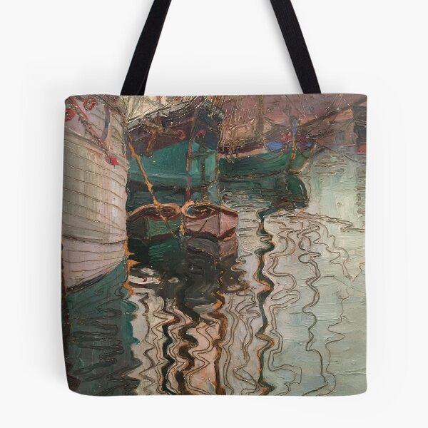 Item preview, HD. The Harbor in Trieste, by Egon Schiele designed and sold by MINDTHECHERRY.
