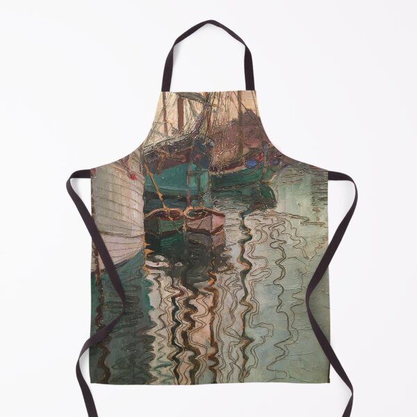 Item preview, HD. The Harbor in Trieste, by Egon Schiele designed and sold by MINDTHECHERRY.