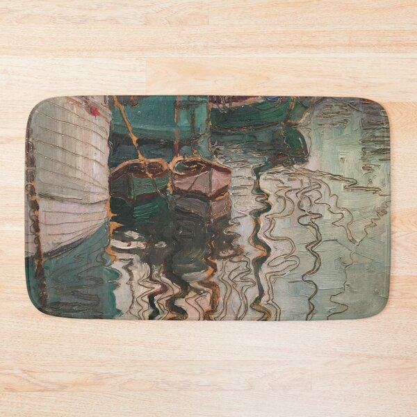 Item preview, HD. The Harbor in Trieste, by Egon Schiele designed and sold by MINDTHECHERRY.