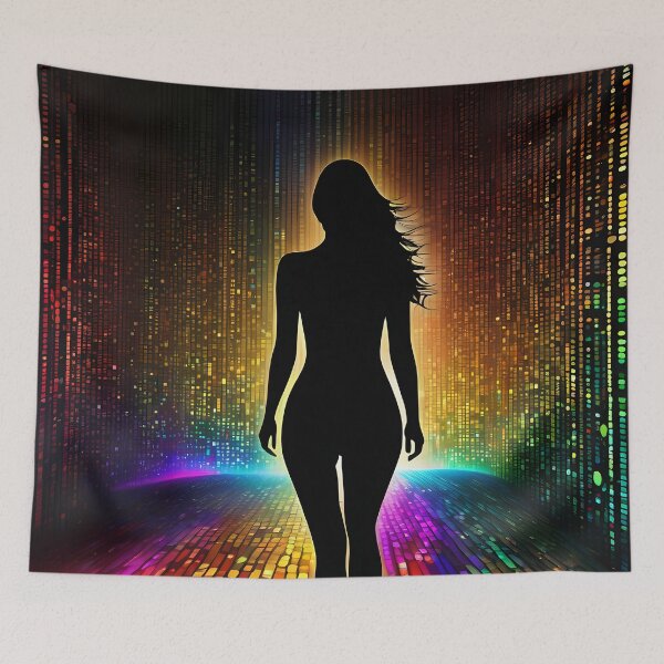 Item preview, Code Colors: The Aesthetic Revolution of Binary in the Digital Landscape designed and sold by Artedig.