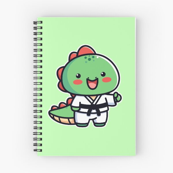 Item preview, Kawaii Cute Karate Dinosaur 2 | Pets and Animals for Men and Women t-shirt designed and sold by panchiTWO.