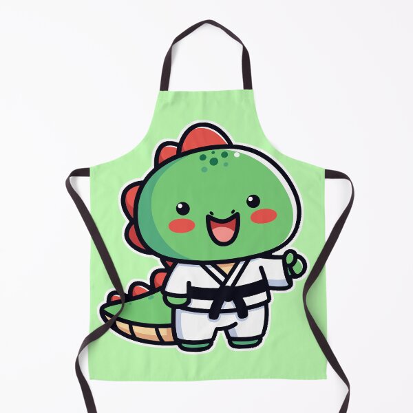 Item preview, Kawaii Cute Karate Dinosaur 2 | Pets and Animals for Men and Women t-shirt designed and sold by panchiTWO.