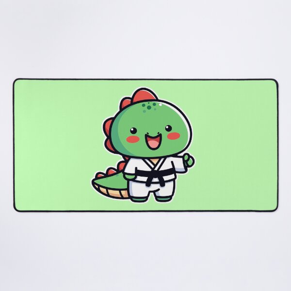 Item preview, Kawaii Cute Karate Dinosaur 2 | Pets and Animals for Men and Women t-shirt designed and sold by panchiTWO.