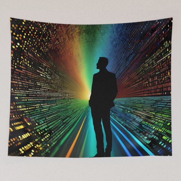 Item preview, Infinite Code, Infinite Colors: Digital Art as a Binary Creative Universe designed and sold by Artedig.
