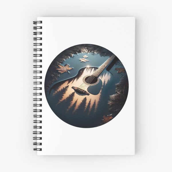 Item preview, Melody of Nature: Enchanting Shadow of the Guitar on Water designed and sold by HAKAN YILDIRIM.