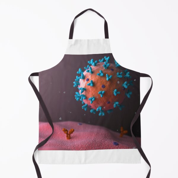 Item preview, STK701541H-Lassa virus attaching to cell. designed and sold by StocktrekImages.