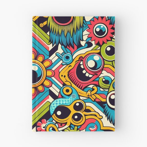 Item preview, Weird Monsters Pattern designed and sold by NeatSplash.
