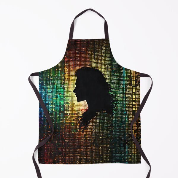 Item preview, Chromatic Binary: The Subtle Dance of Colors that Transforms Digital Art designed and sold by Artedig.