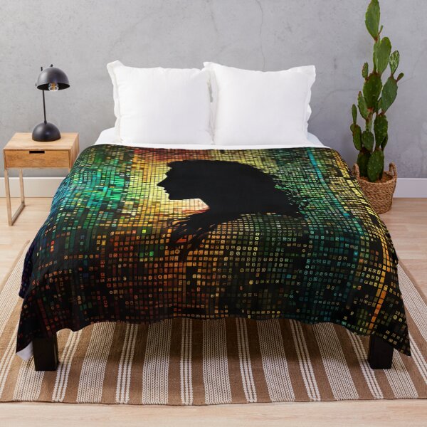 Item preview, Chromatic Binary: The Subtle Dance of Colors that Transforms Digital Art designed and sold by Artedig.