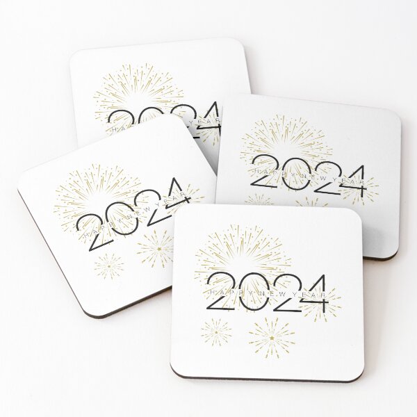 Item preview, Happy New Year 2024 Fireworks designed and sold by AndreasHallager.