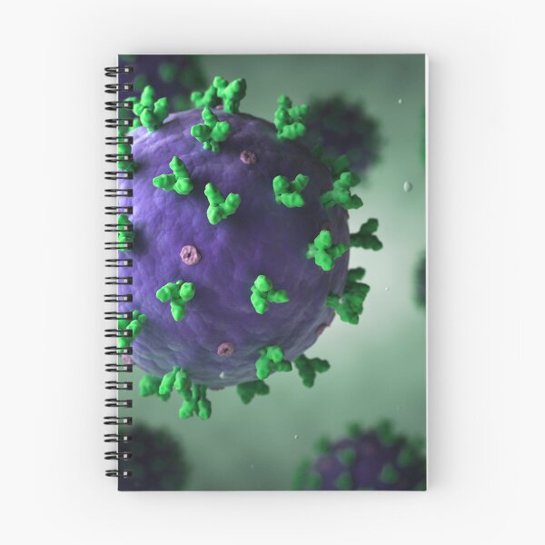 Item preview, STK701542H-Group of floating lassa virus. designed and sold by StocktrekImages.