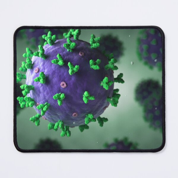 Item preview, STK701542H-Group of floating lassa virus. designed and sold by StocktrekImages.