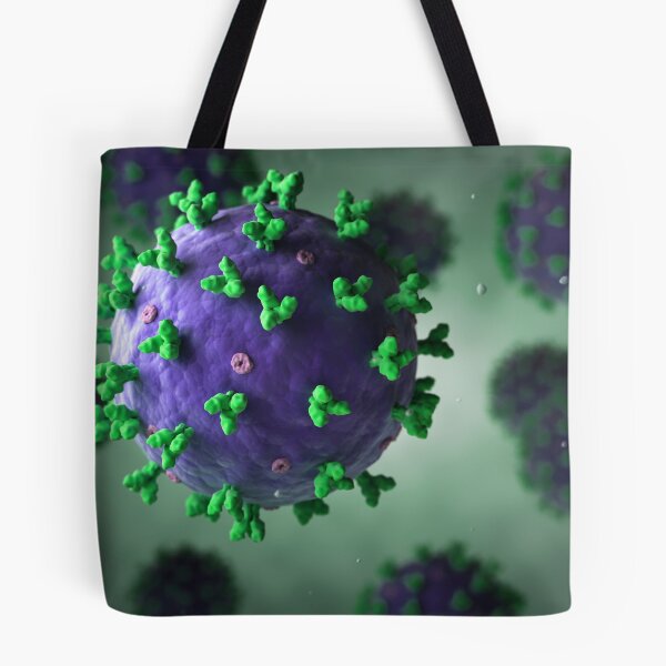Item preview, STK701542H-Group of floating lassa virus. designed and sold by StocktrekImages.