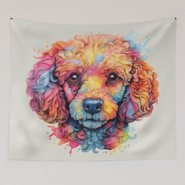 Item preview, Poodle - Colorful Watercolor designed and sold by wotsthis.