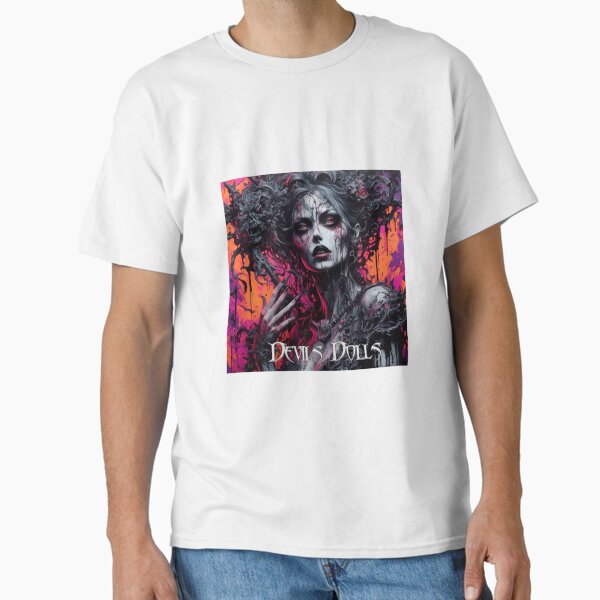 Devils Dolls - Color Painted babe 04 Classic T-Shirt