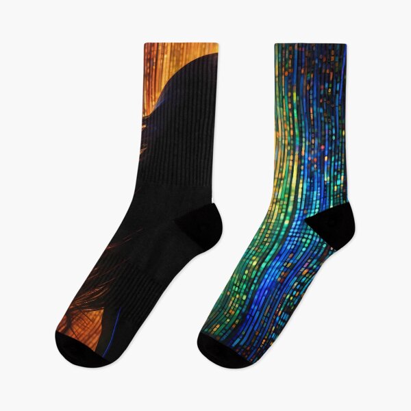 Item preview, Colors in Binary Tune: How Digital Harmony Transforms Creativity designed and sold by Artedig.