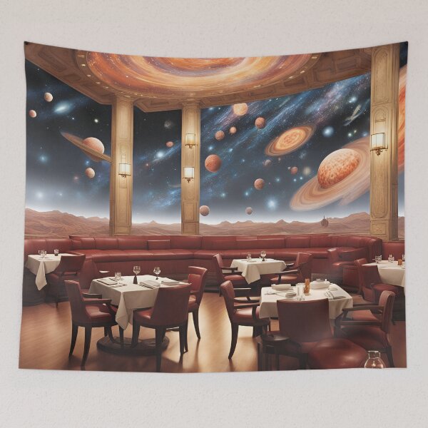 Item preview, The Restaurant at the End of the Universe designed and sold by PutiPato42.