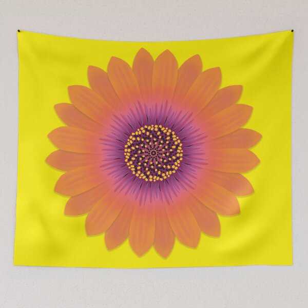 Item preview, Pattern with marguerites designed and sold by HarridanCreates.