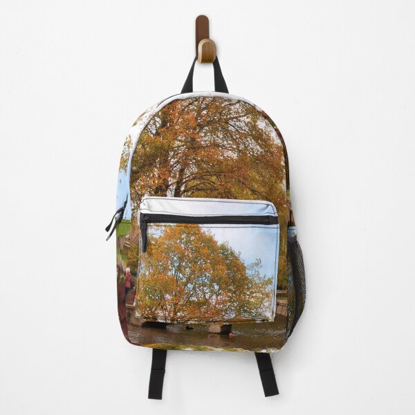 Item preview, Bourton on the Water Autumn Trees Cotswolds designed and sold by AndyEvansPhotos.