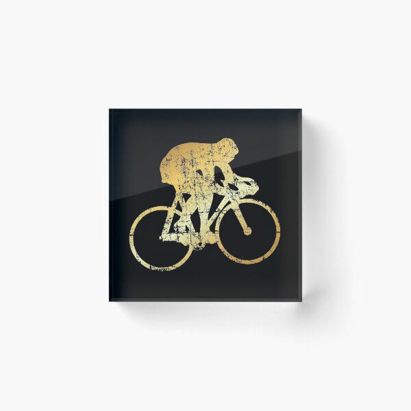 Item preview, Racer Bike Bicycle Cyclist (Ancient Gold) designed and sold by theshirtshops.