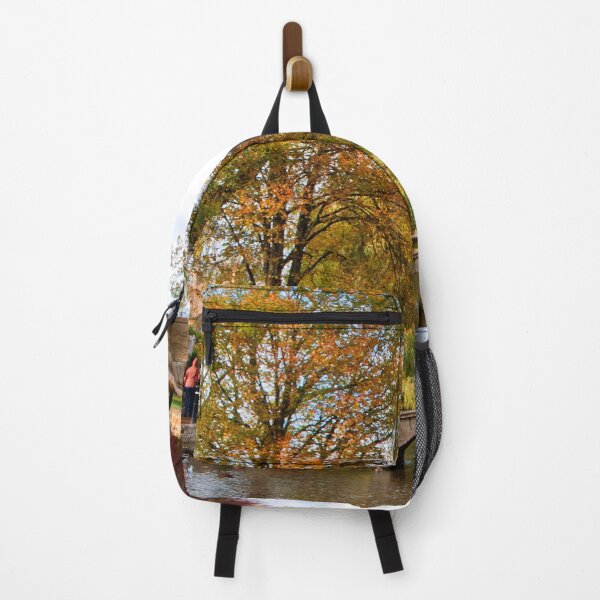Item preview, Bourton on the Water Autumn Trees Cotswolds designed and sold by AndyEvansPhotos.