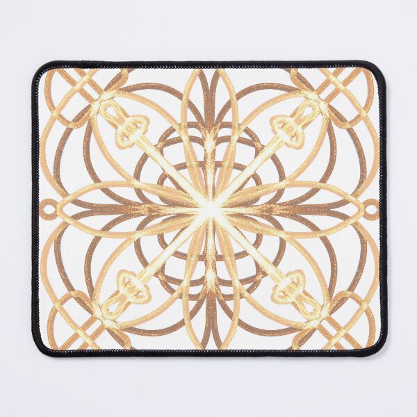 Item preview, Mandala design in gold color designed and sold by Happy-go-LuckyJ.