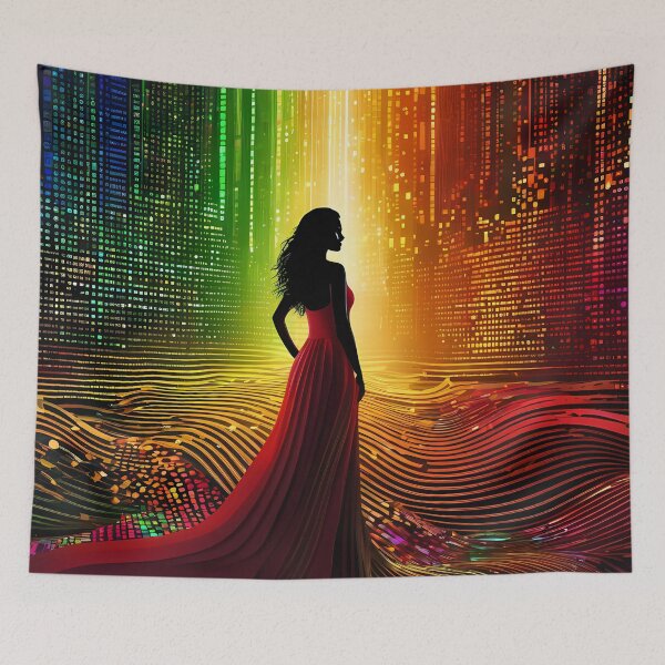 Item preview, Binary Art in 3D: The Chromatic Depth of the Digital Color Code designed and sold by Artedig.