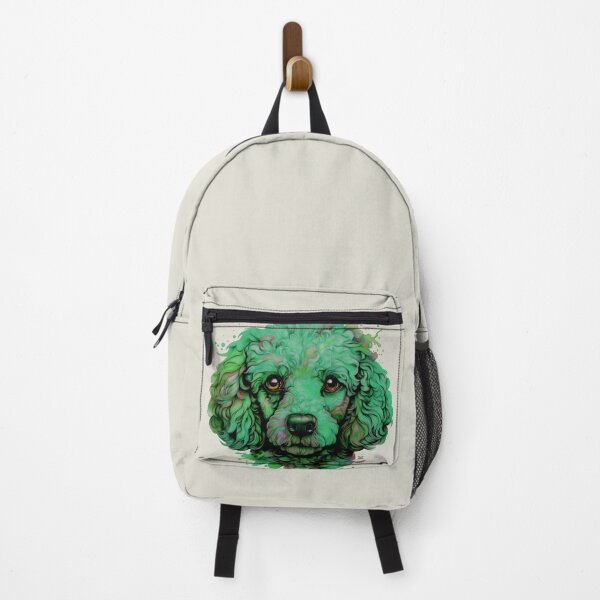 Item preview, Poodle - Colorful Green tones Watercolor designed and sold by wotsthis.