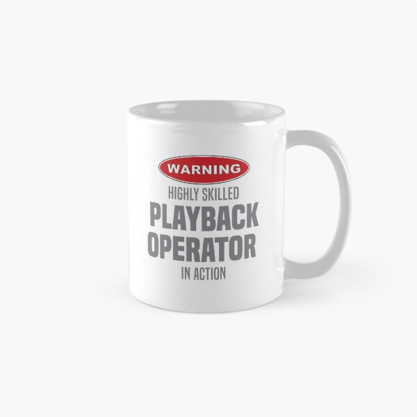 Item preview, Highly Skilled Playback Operator in Action designed and sold by NermilioDesigns.