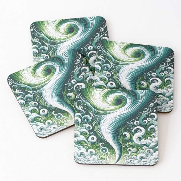 Item preview, Green Mega Tornado designed and sold by NeatSplash.