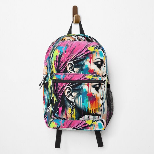 Item preview, Painted girl wall art 02 designed and sold by bravomodels.