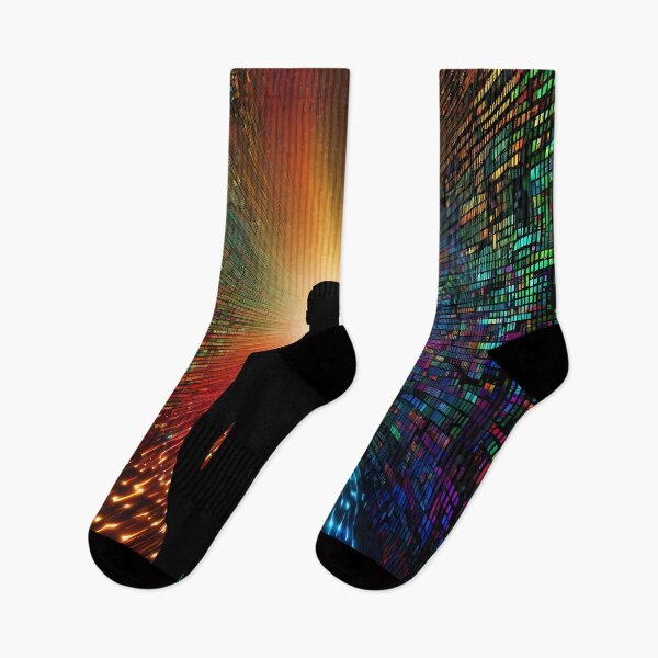 Item preview, Dream Code: The Dream Transformation of Binary in Digital Colors designed and sold by Artedig.