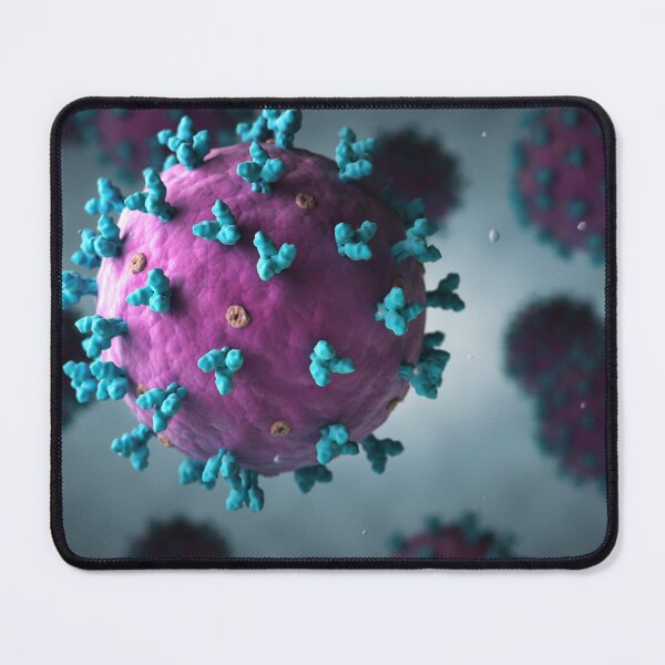 Item preview, STK701544H-Group of floating lassa virus. designed and sold by StocktrekImages.