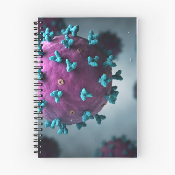 Item preview, STK701544H-Group of floating lassa virus. designed and sold by StocktrekImages.