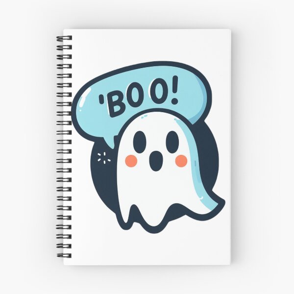 Item preview, Boo! Cute Ghost's Cheerful Adventure designed and sold by HAKAN YILDIRIM.