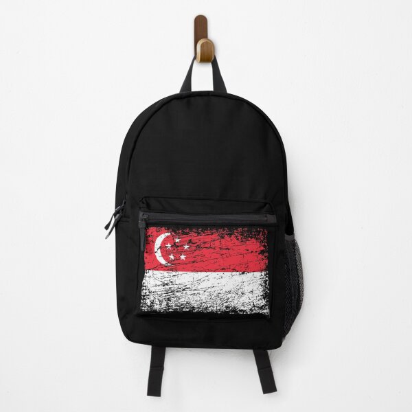 Item preview, Singapore flag used look designed and sold by GeogDesigns.