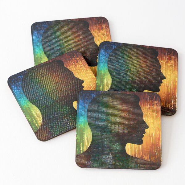 Item preview, Digital Kaleidoscope: The Magic of Merging Binary Code and Colors in Contemporary Art designed and sold by Artedig.