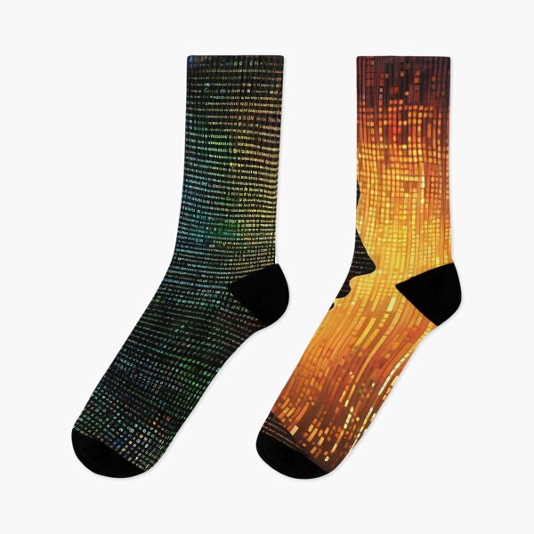 Item preview, Digital Kaleidoscope: The Magic of Merging Binary Code and Colors in Contemporary Art designed and sold by Artedig.