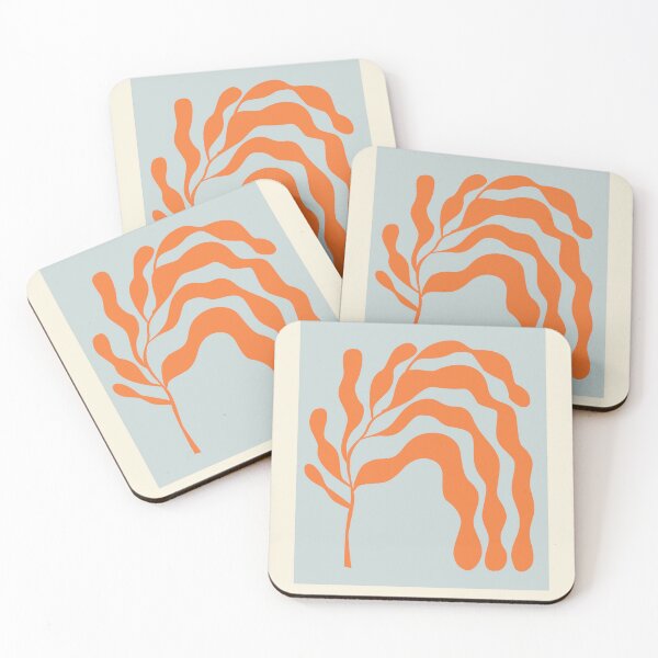 Item preview, Henri matisse flower blue orange cut outs Poster designed and sold by shreya ranjan.