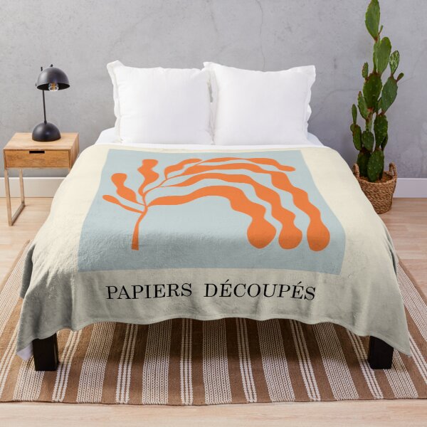 Item preview, Henri matisse flower blue orange cut outs Poster designed and sold by shreya ranjan.