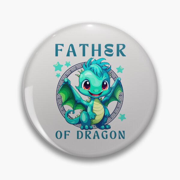 Artikelvorschau, Vater des Drachen für Väter 2024 Jahr des Drachen entworfen und verkauft von Lady-Frost.