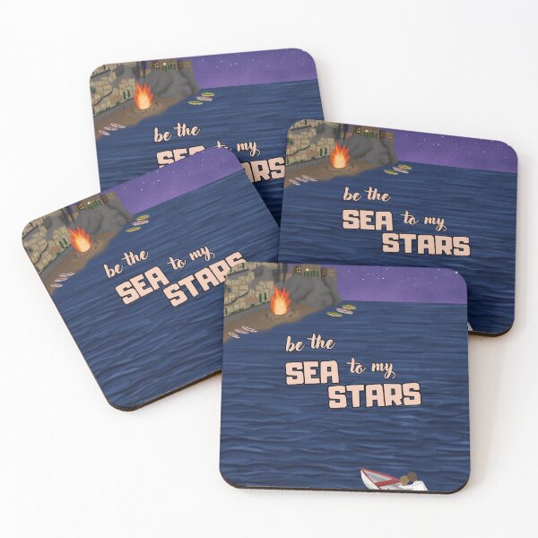 Item preview, Be the sea to my stars - quote inspired by "When we were sea and stars" designed and sold by elenchase.