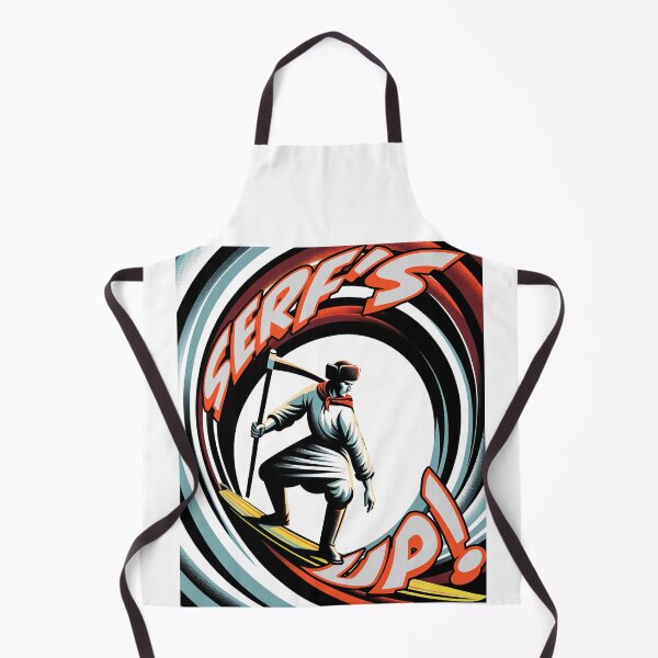Item preview, Serf's Up! - Surfing Serf Rising designed and sold by Matthew Kinnersly.