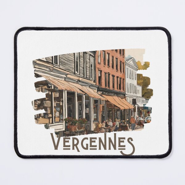 Item preview, The charm of Vergennes Vermont historic downtown designed and sold by Ruslanov7.