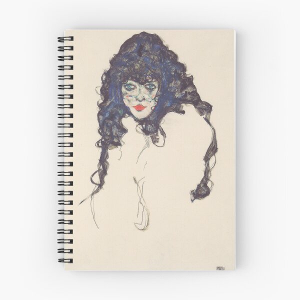Item preview, HD. Woman with Black Hair,  by Egon Schiele designed and sold by MINDTHECHERRY.